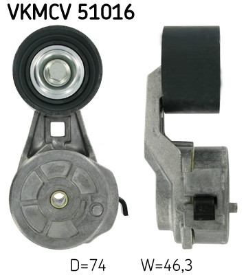 SKF Spannrolle, Keilrippenriemen